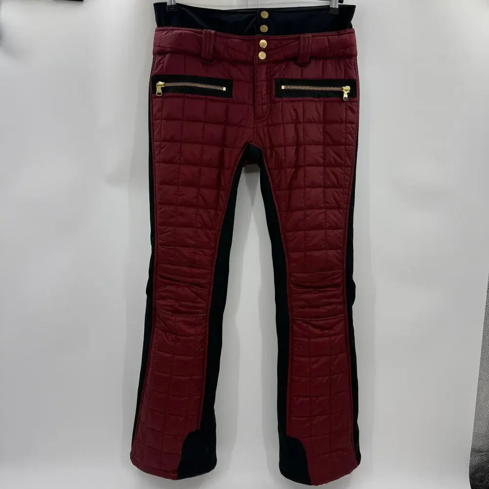 SOS BLACK SNOW Womens Snow Suit Jacket Size XL / Pants L Quilted Edgy Rocker Ski - Picture 12 of 16